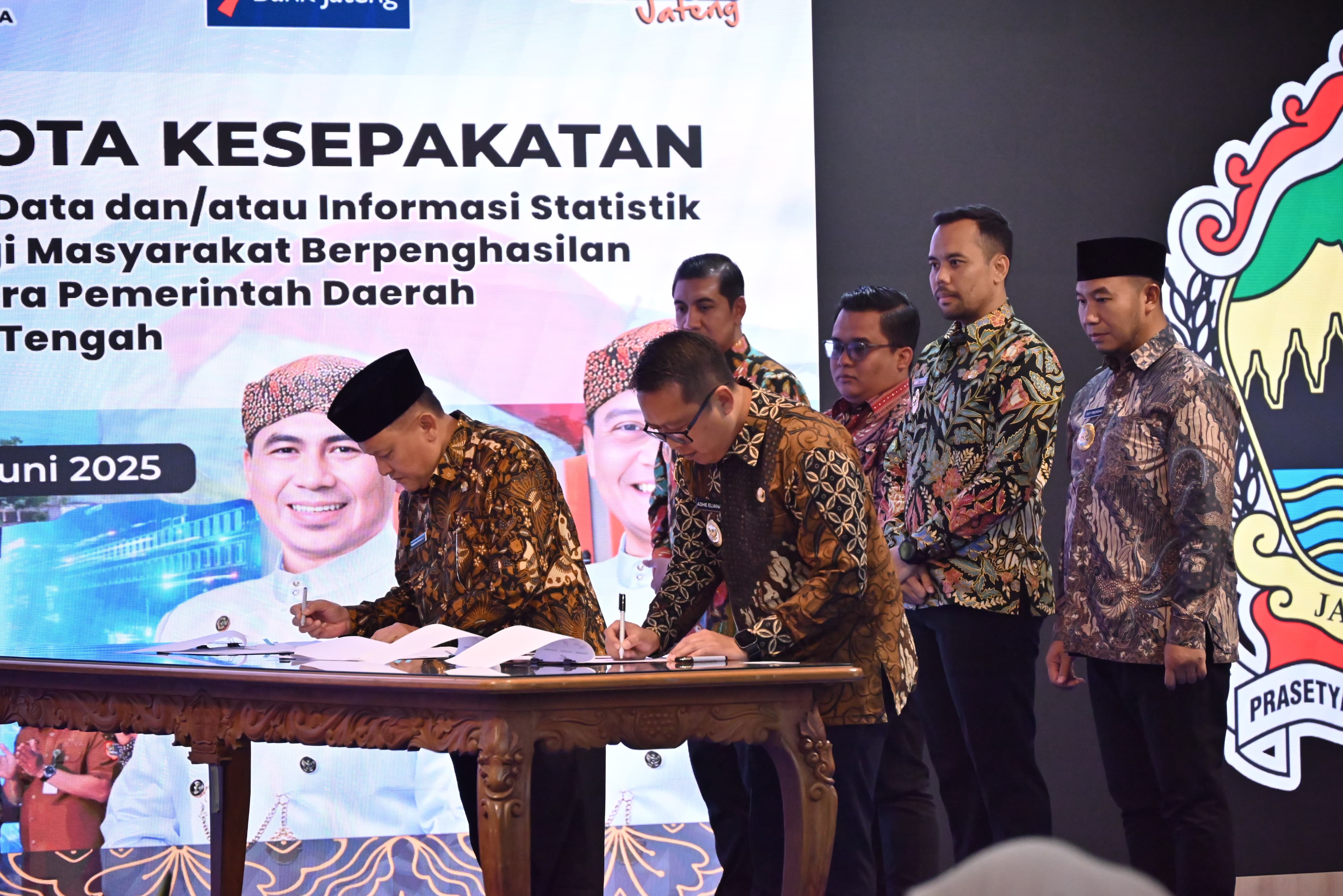Penandatanganan Nota Kesepakatan Antara Kemenpkp dengan Pemerintah Daerah se Provinsi Jawa Tengah